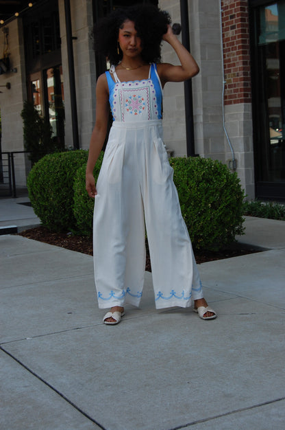 Embroidered Jumpsuit