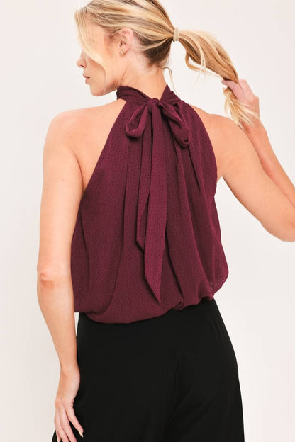 Woven Halter Top