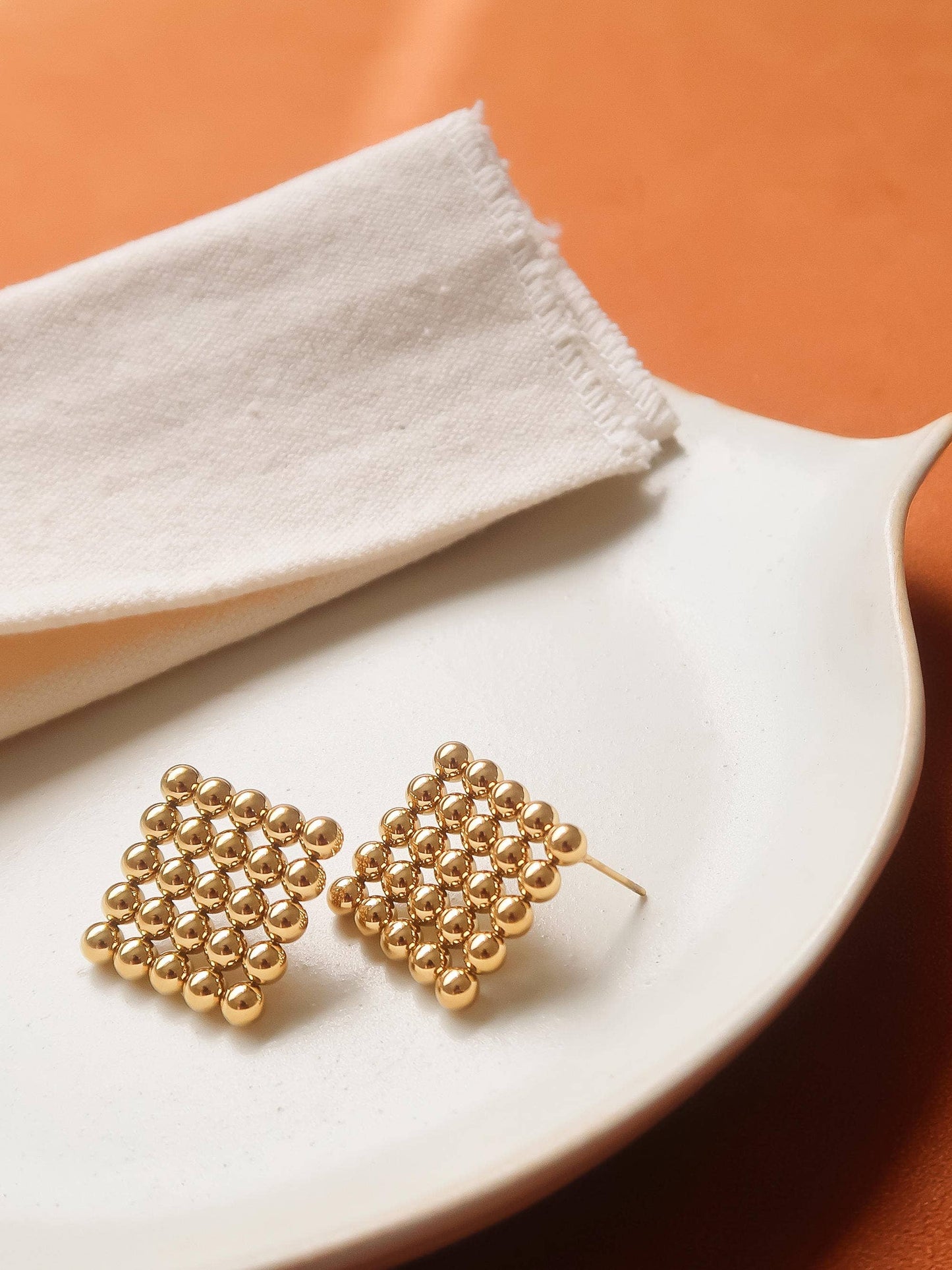 Non-Tarnish Beaded Earrings
