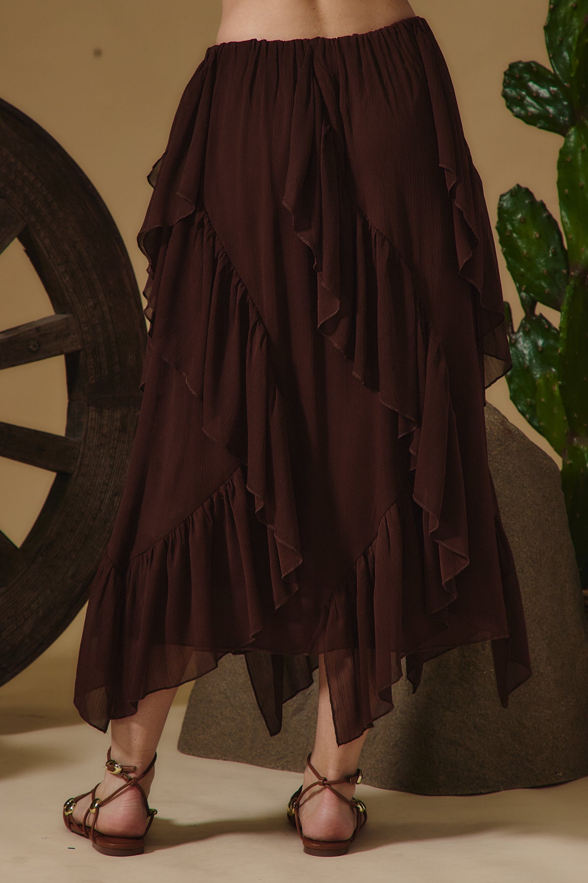 Cascade Ruffle Skirt