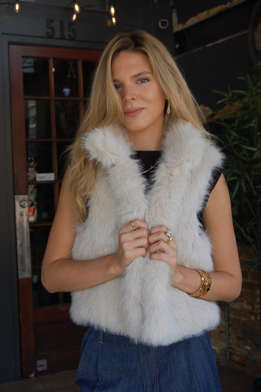 Faux Fur Vest