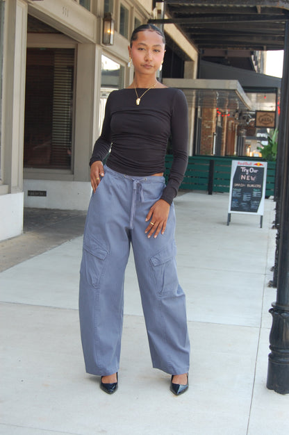 Tapered Cargo Pants