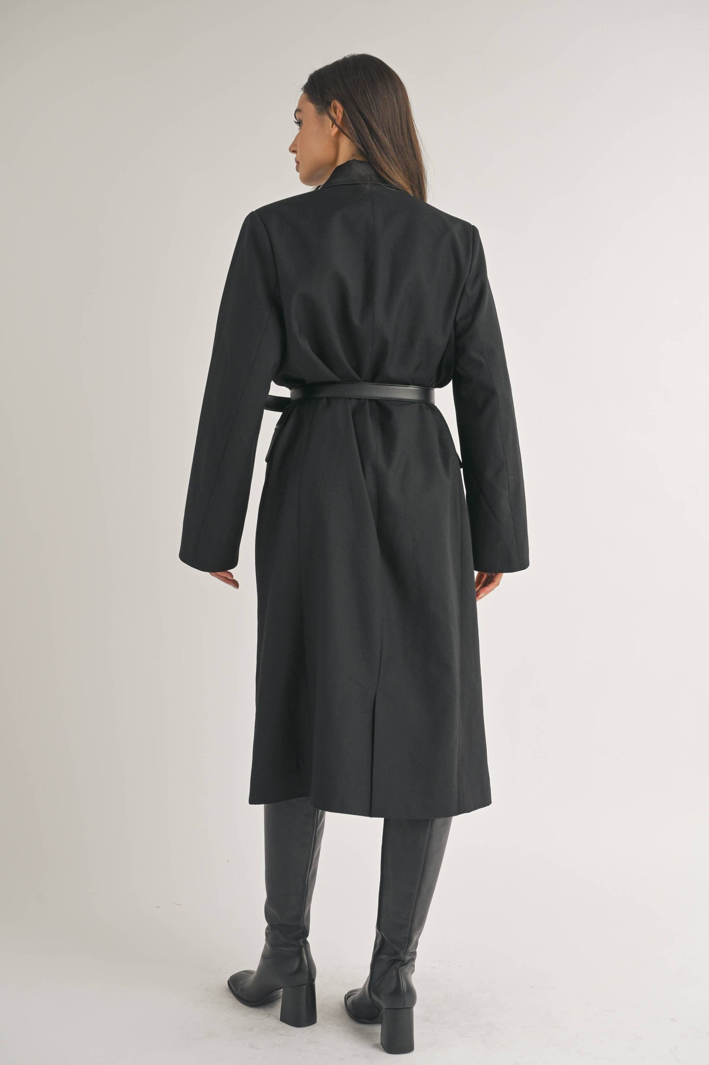 Tuxedo Trench Coat