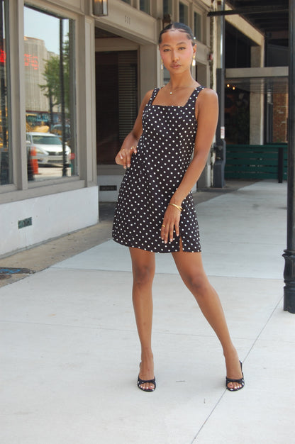 Polka Dot Mini Dress