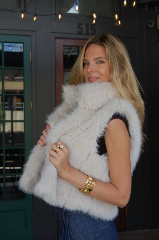 Faux Fur Vest