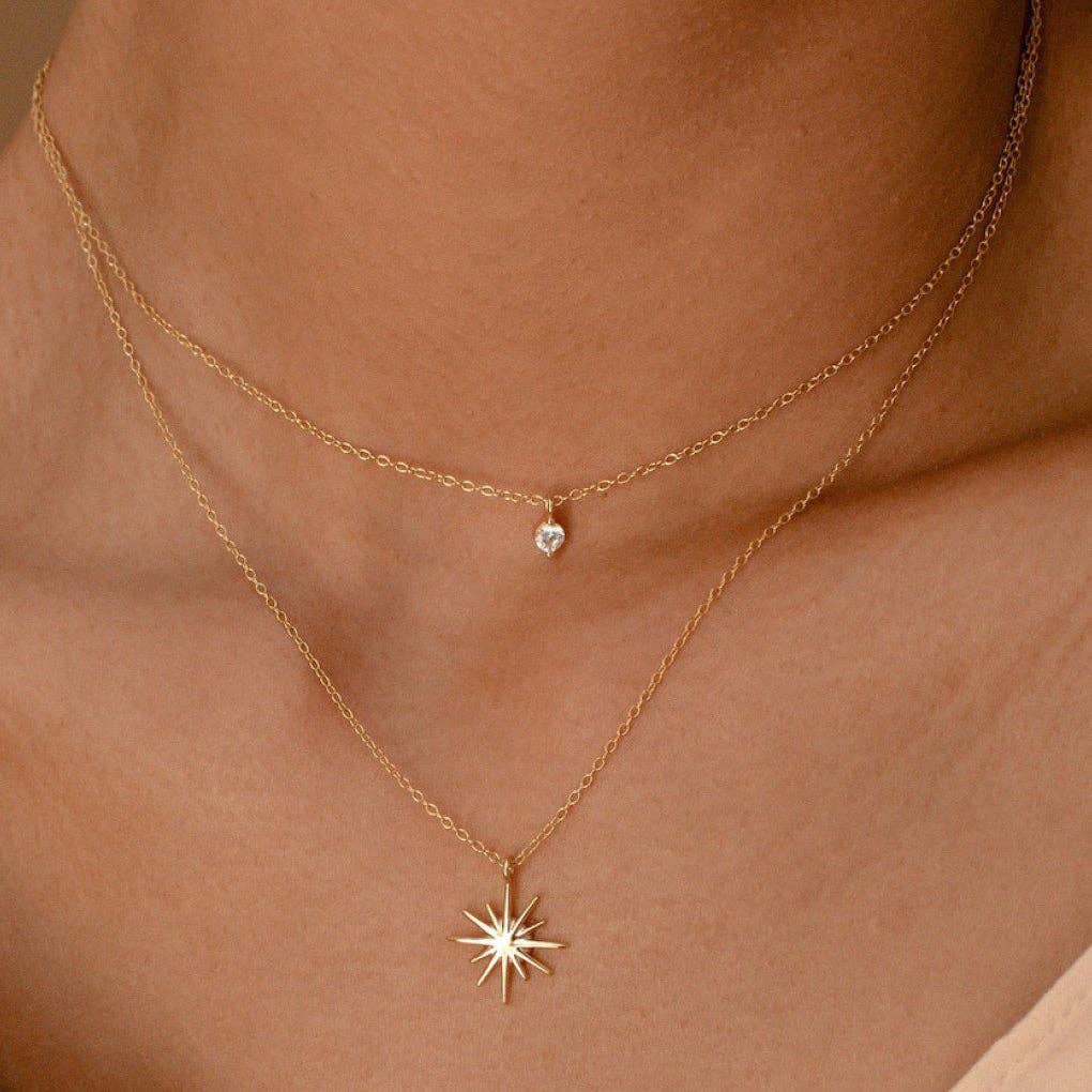 Non Tarnish Star Necklace