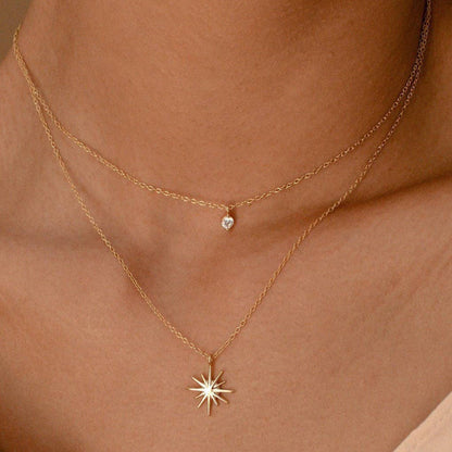 Non Tarnish Star Necklace