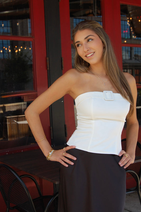 Buckle Detail Top