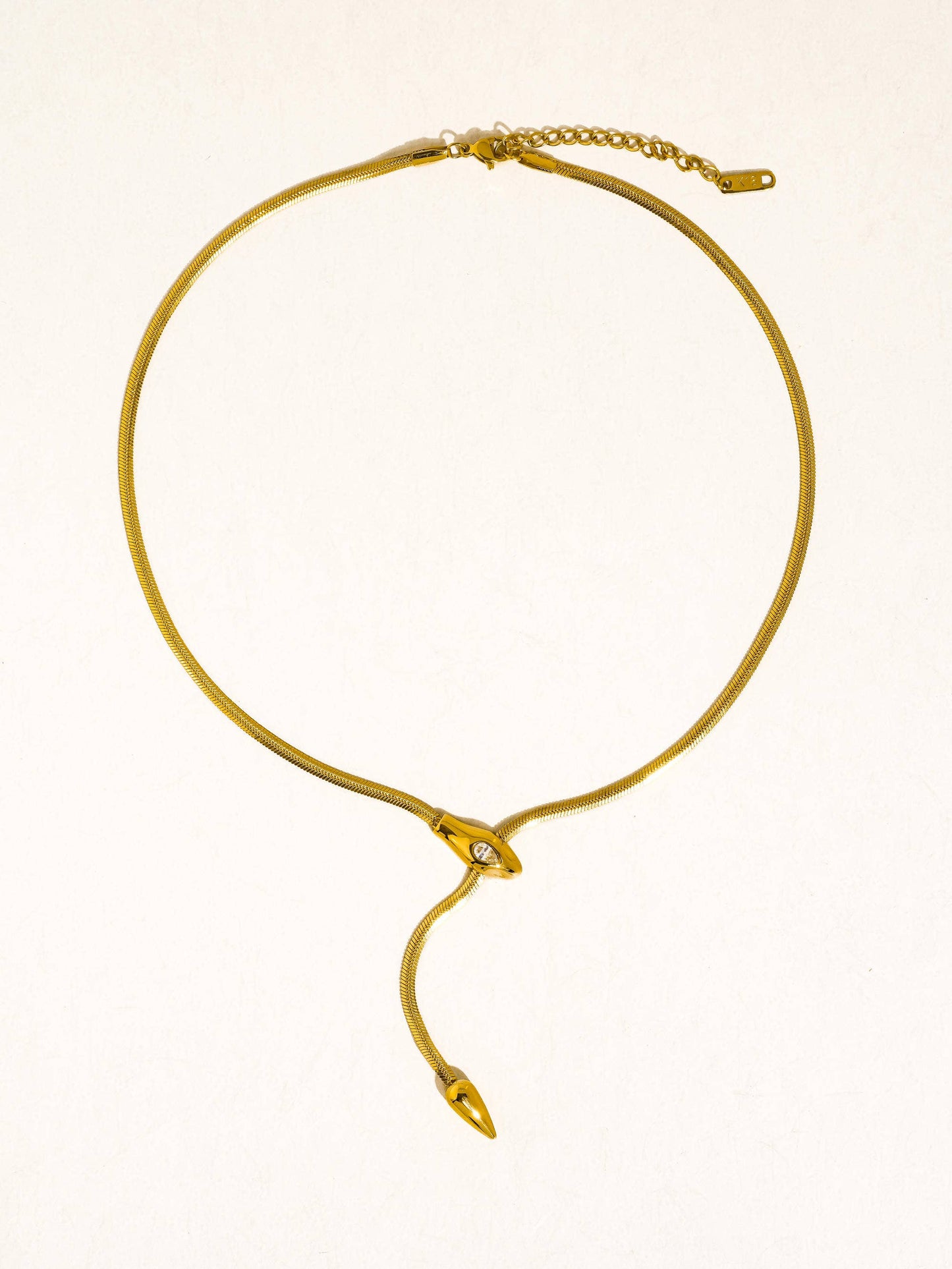 Gildora Non-Tarnish Y Lariat Necklace