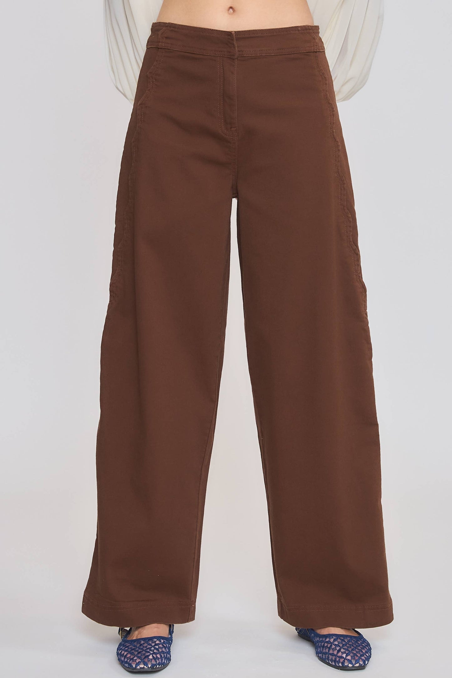 Wide Leg Trousers