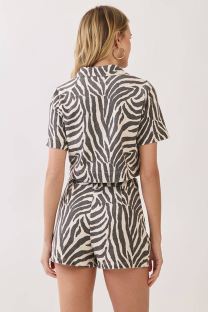 Zebra Top Set