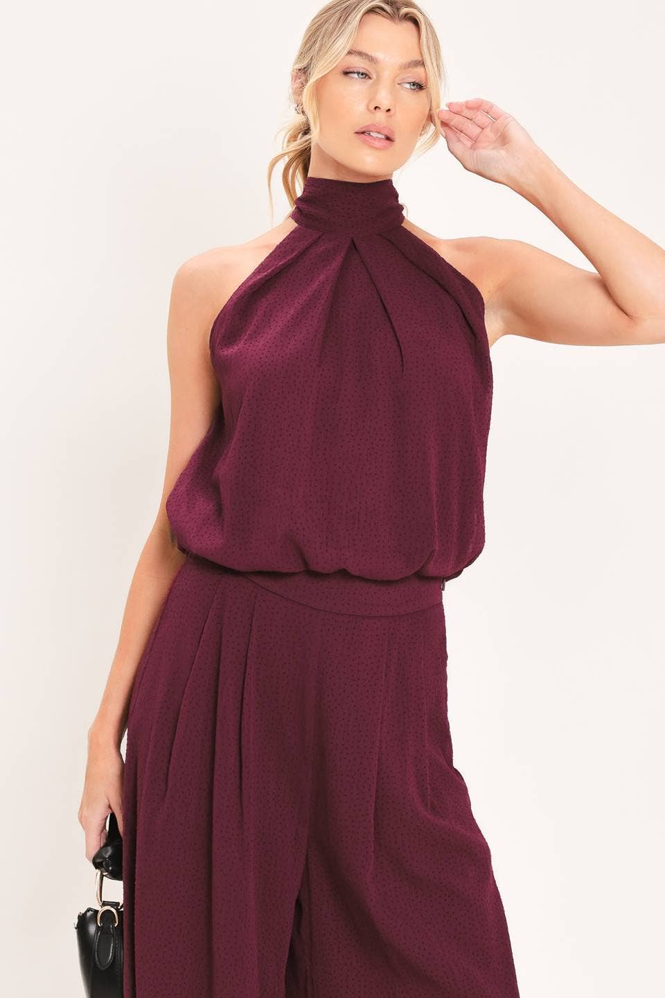 Woven Halter Top