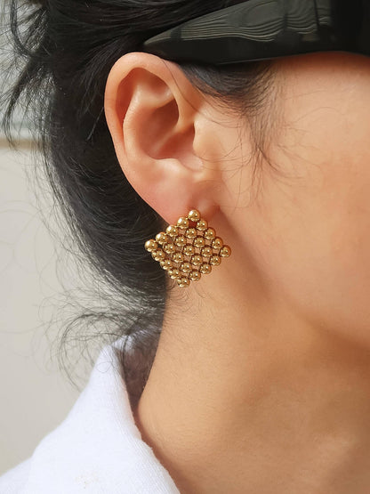 Non-Tarnish Beaded Earrings