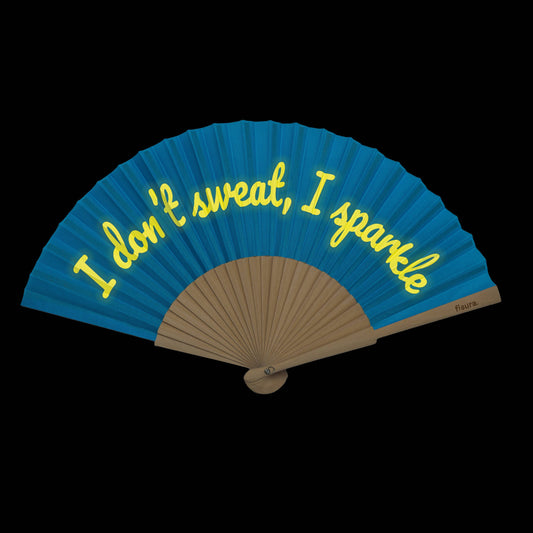 I Don't Sweat I Sparkle Blue