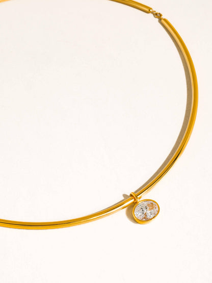 Non-Tarnish Classic CZ Choker