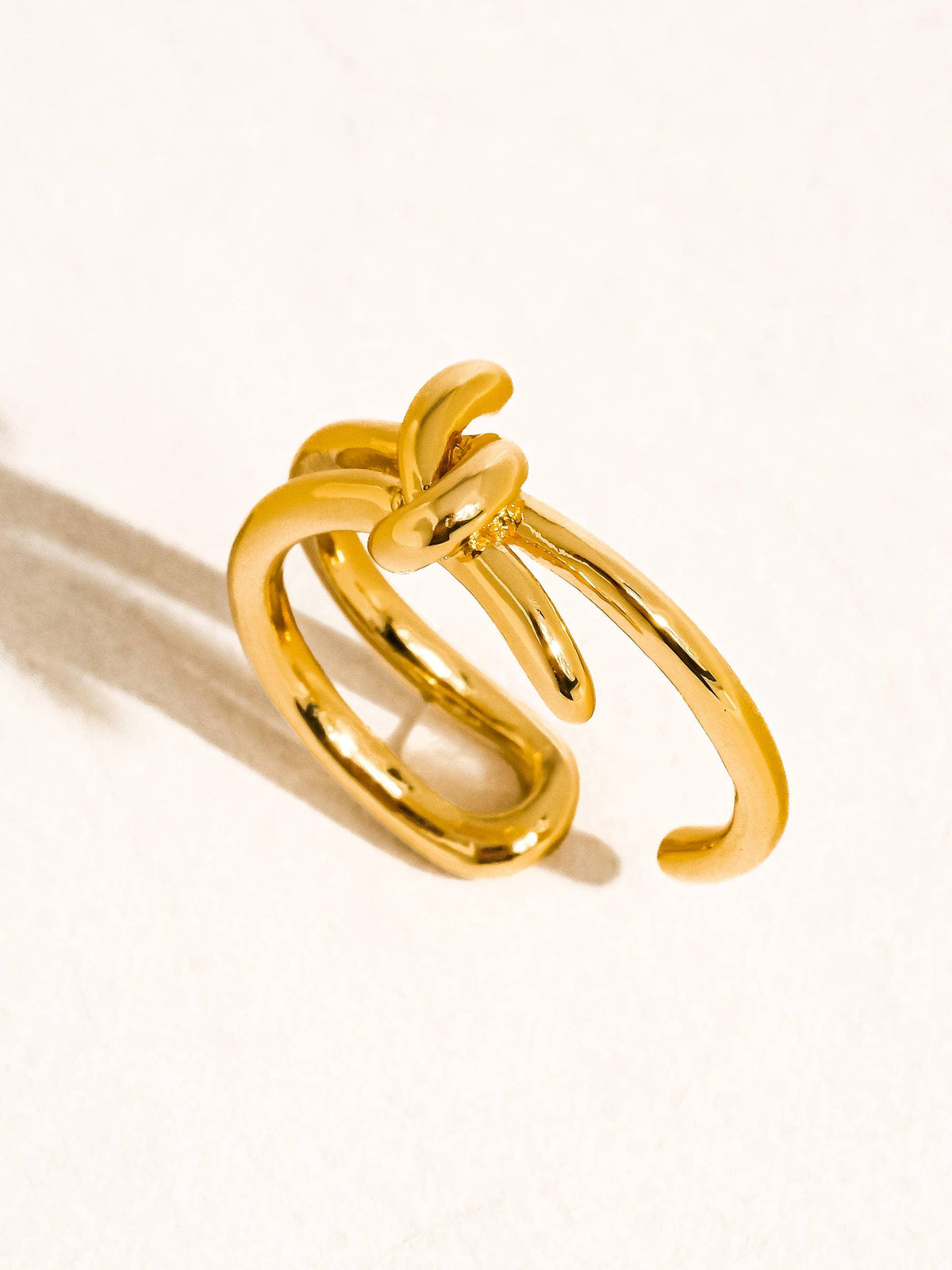 Virelle 18K Gold Vintage Knot Ring