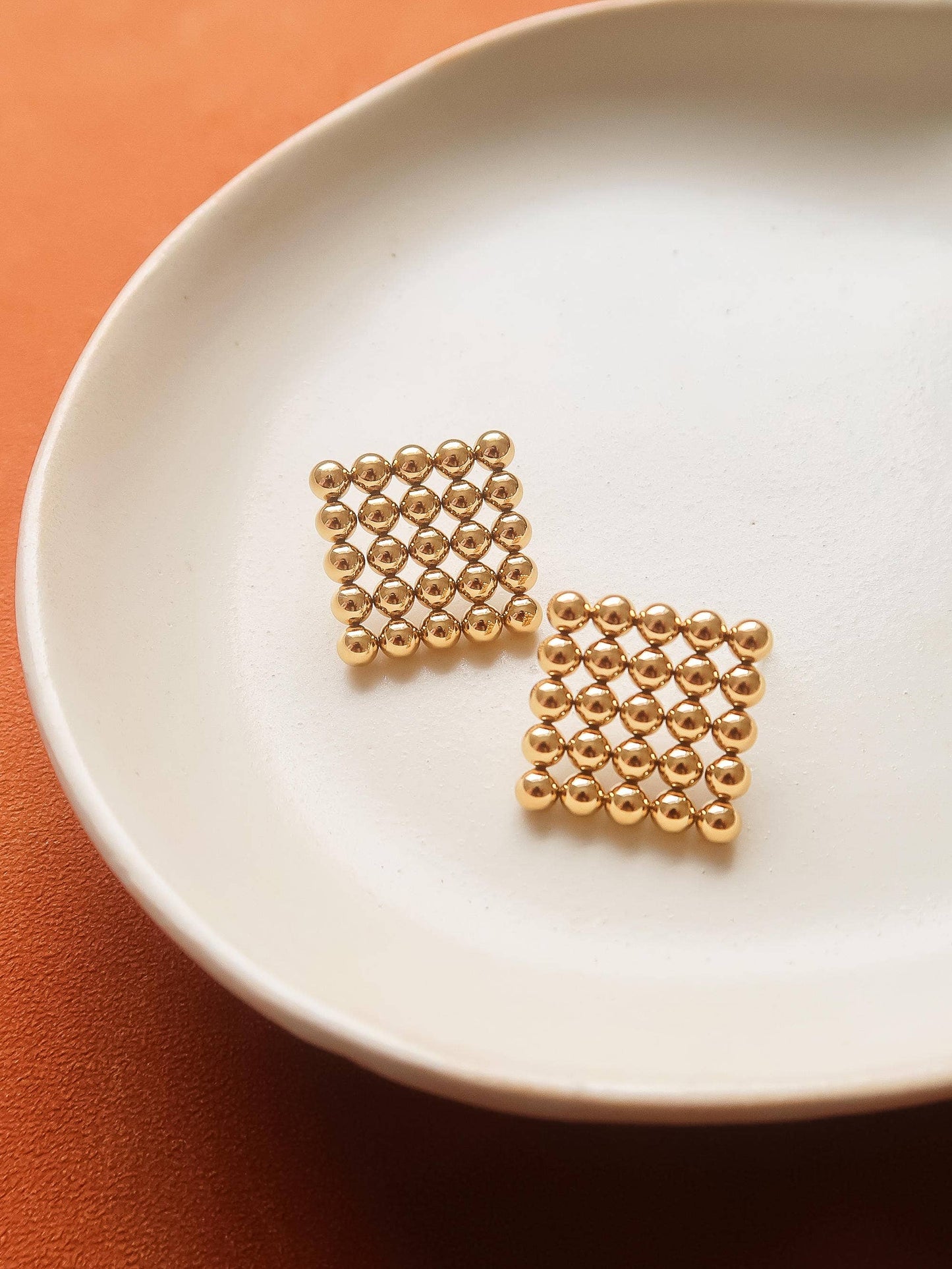 Non-Tarnish Beaded Earrings