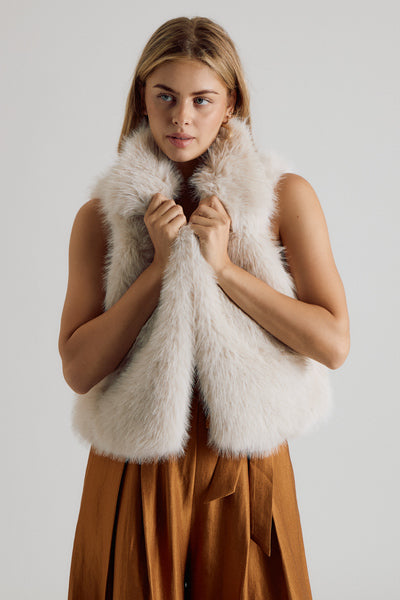 Faux Fur Vest