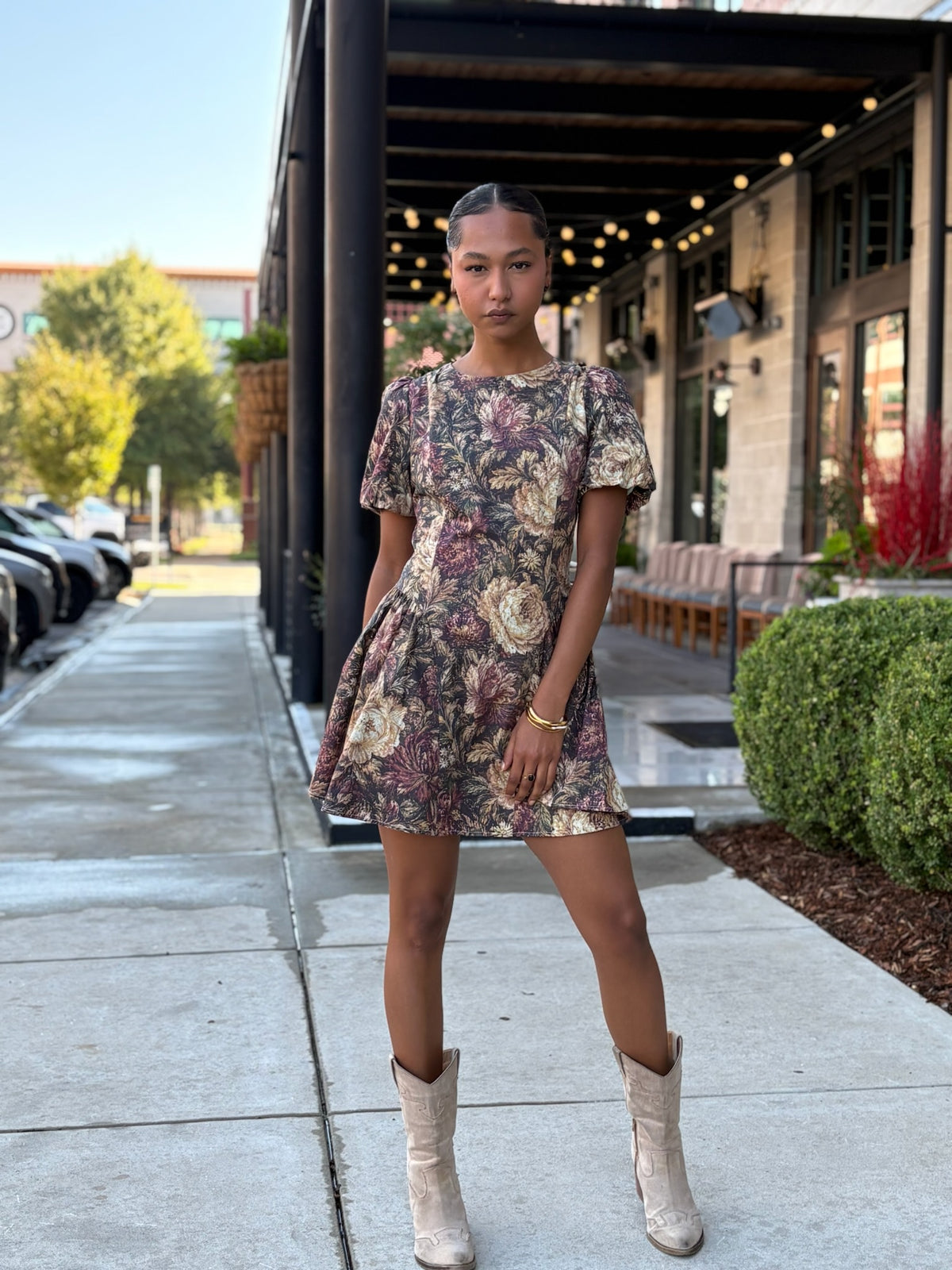 Vintage Floral Dress