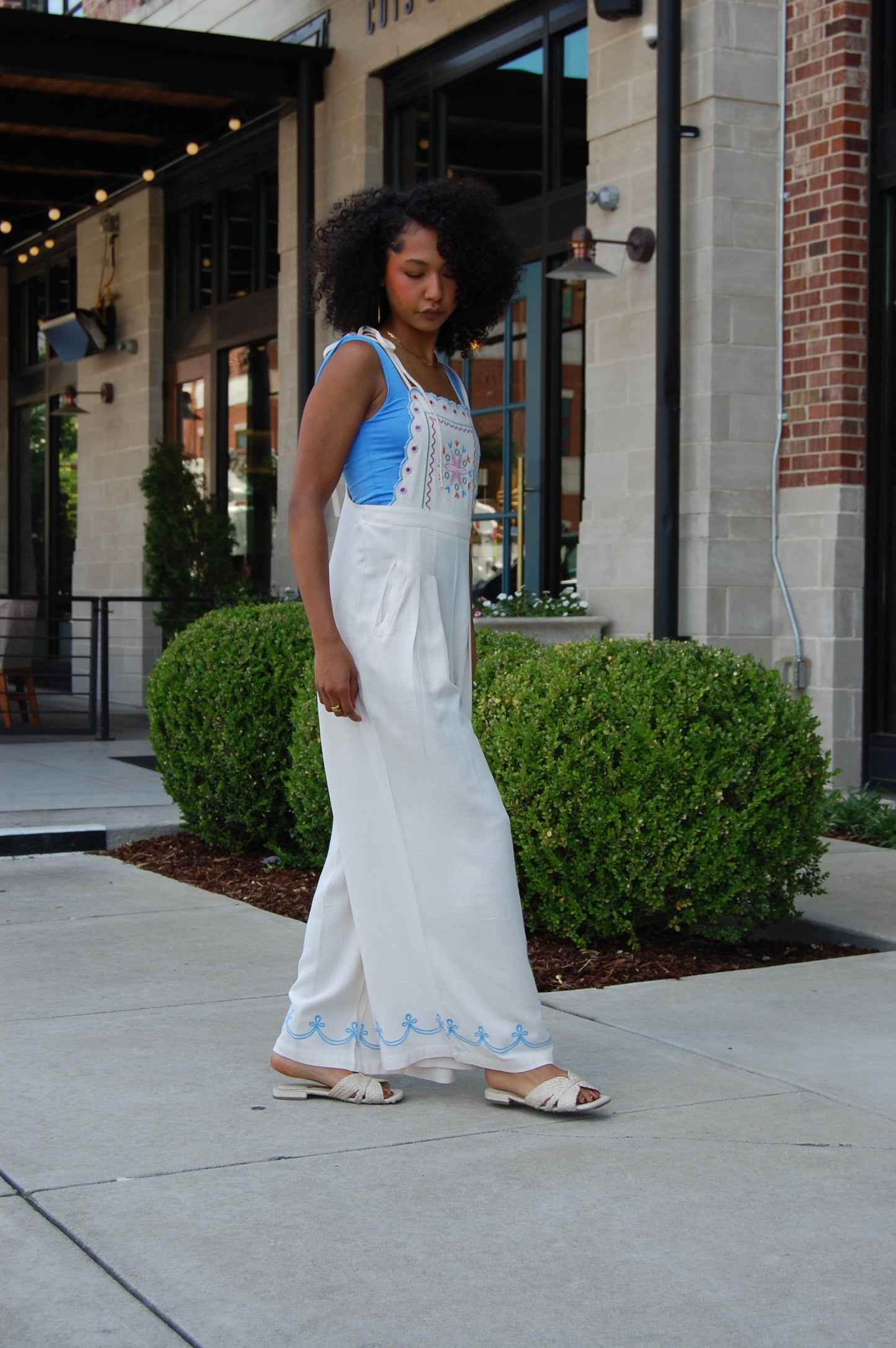 Embroidered Jumpsuit