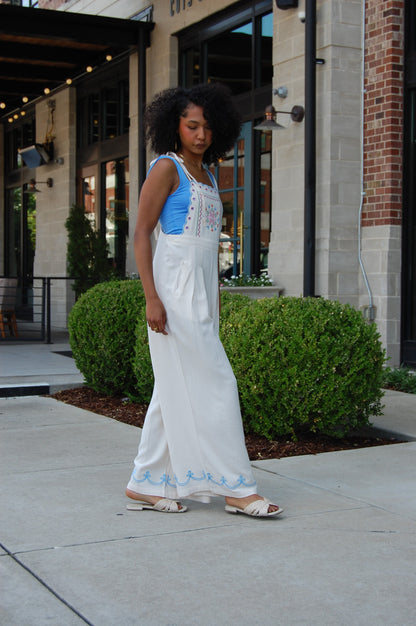 Embroidered Jumpsuit