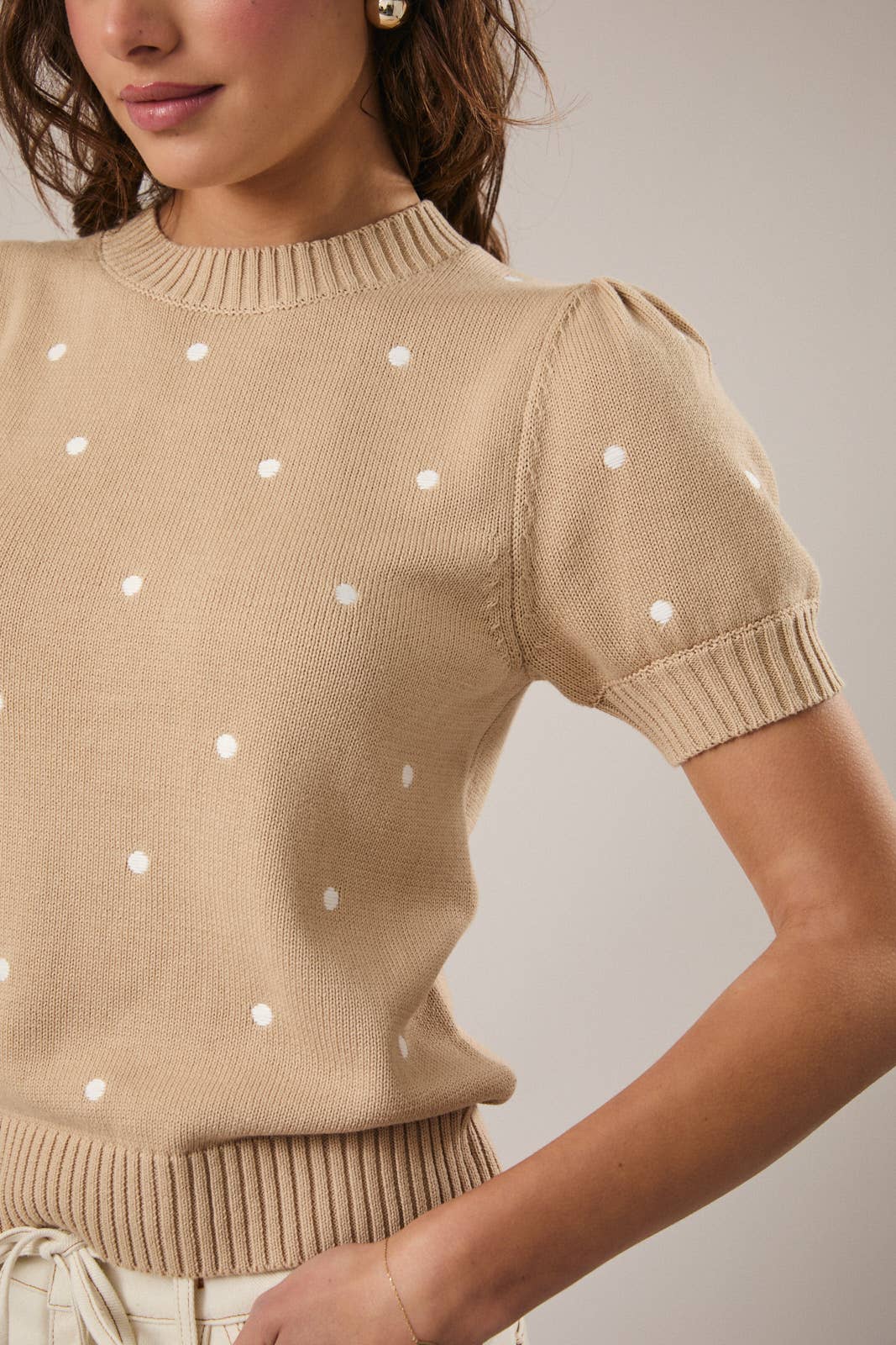 Polka Dot Sweater