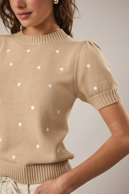 Polka Dot Sweater