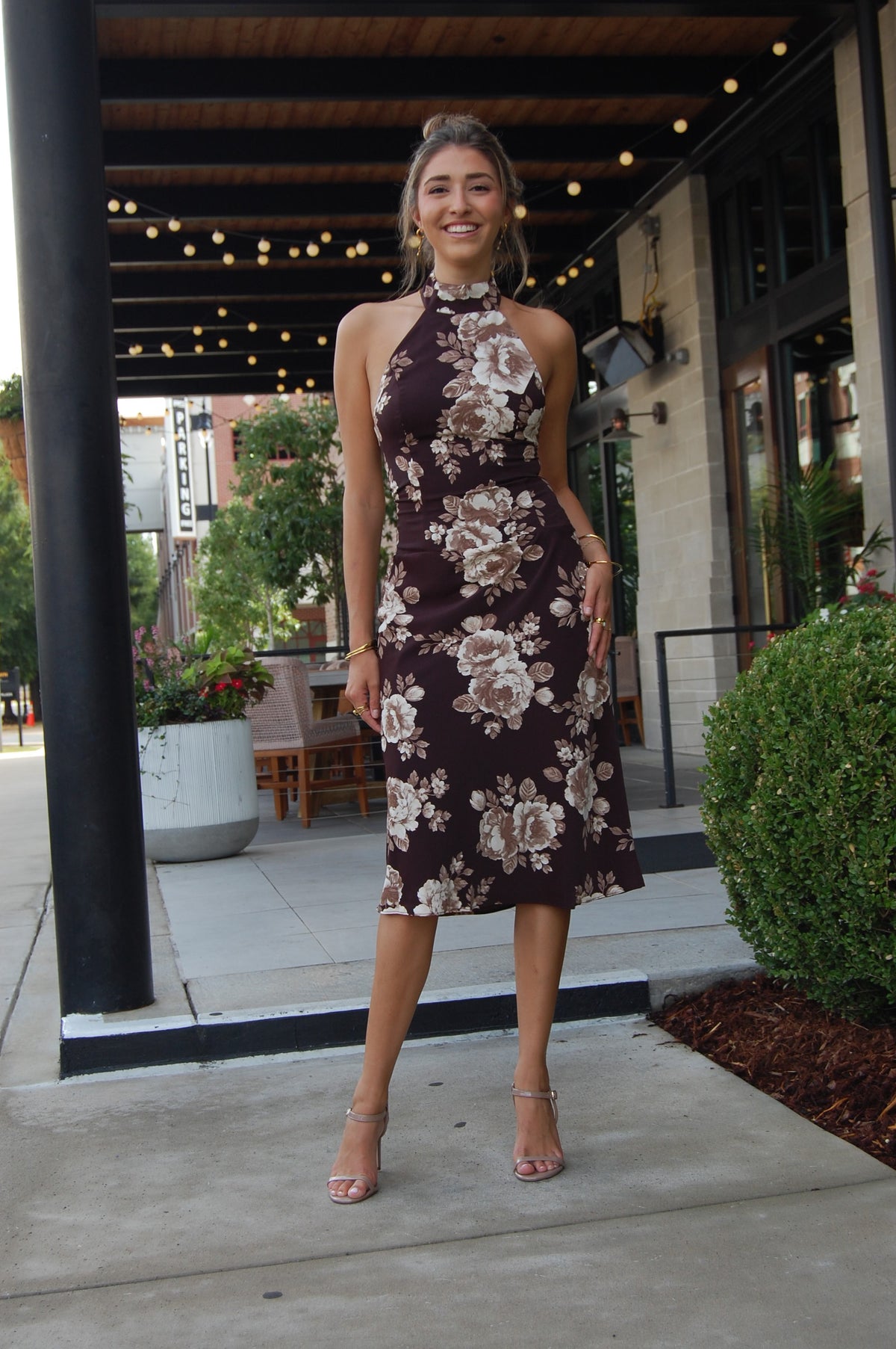 Floral Midi Dress