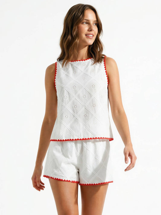Camellia Shorts Set
