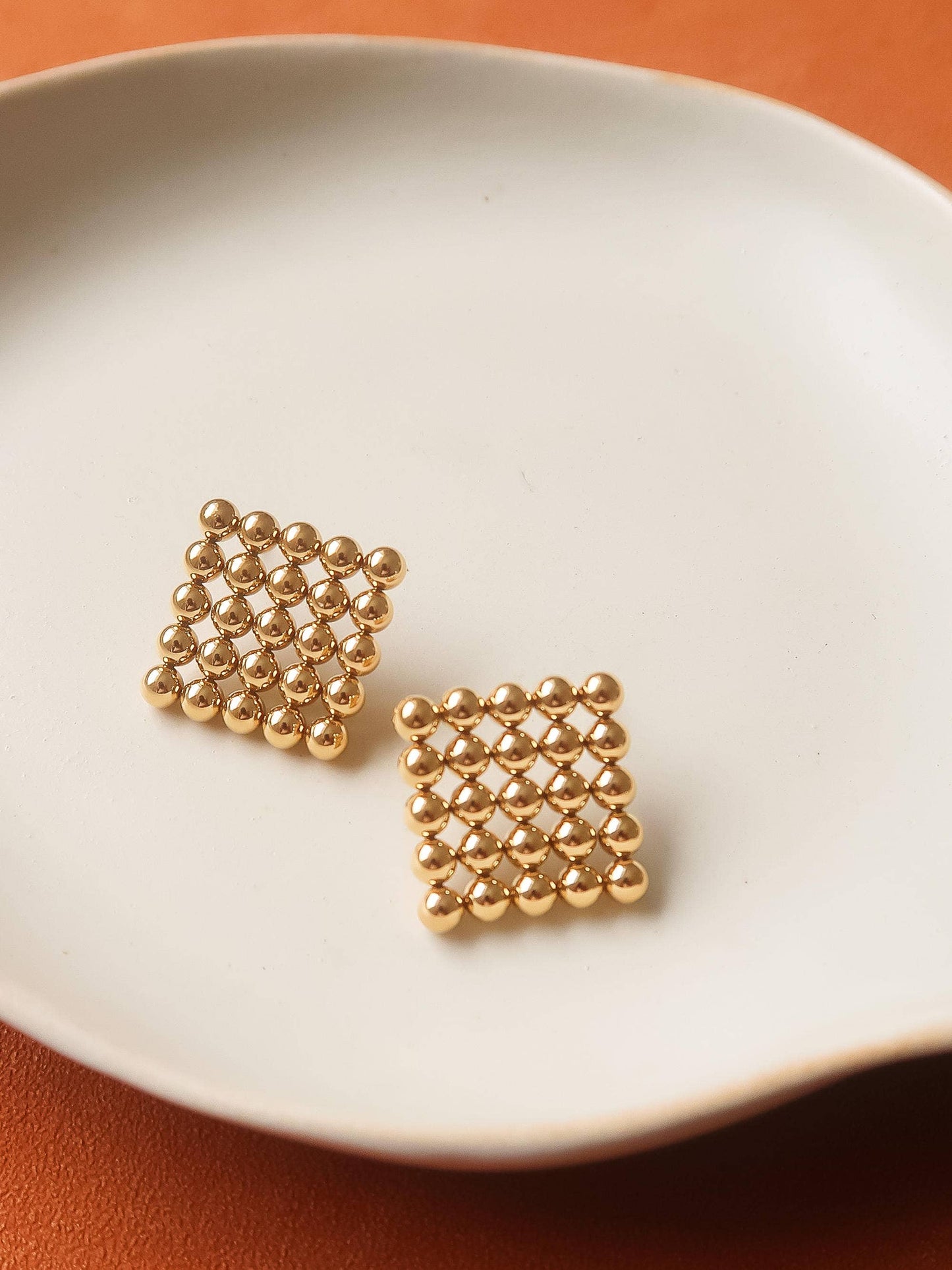Non-Tarnish Beaded Earrings