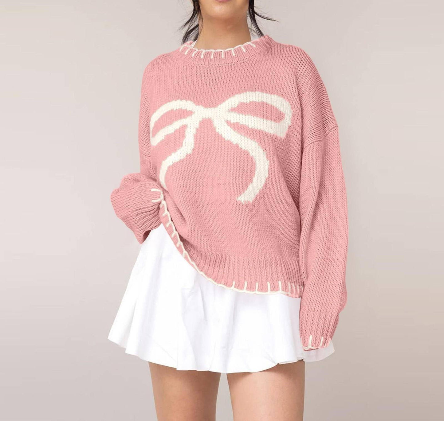 Bow Knit Sweater