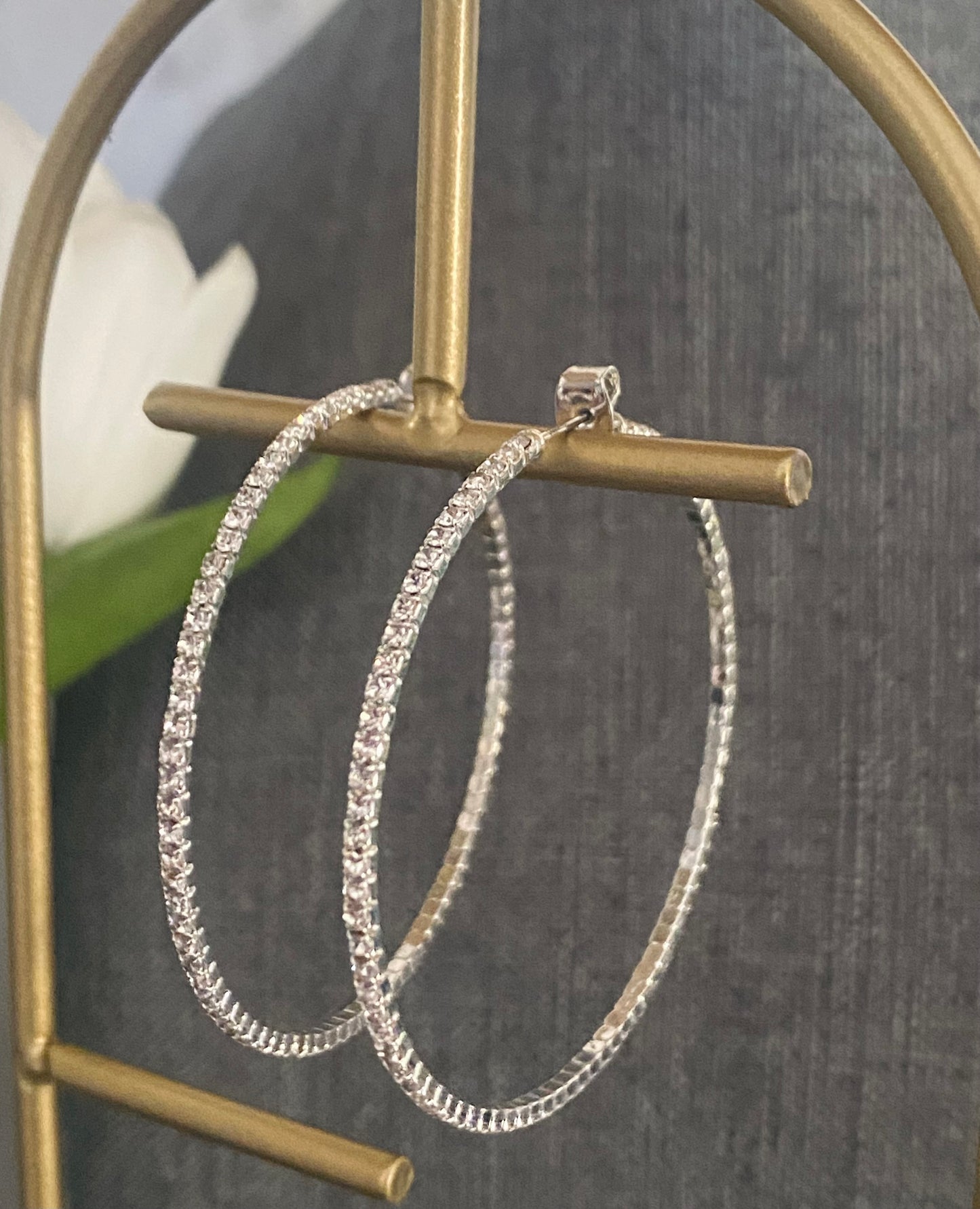 Rhinestone Hoop