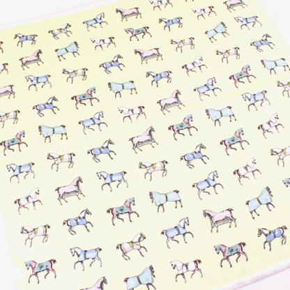 Horses Square Scarf