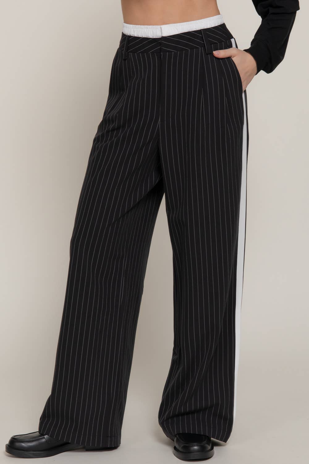 Side Stripe Detail Pants