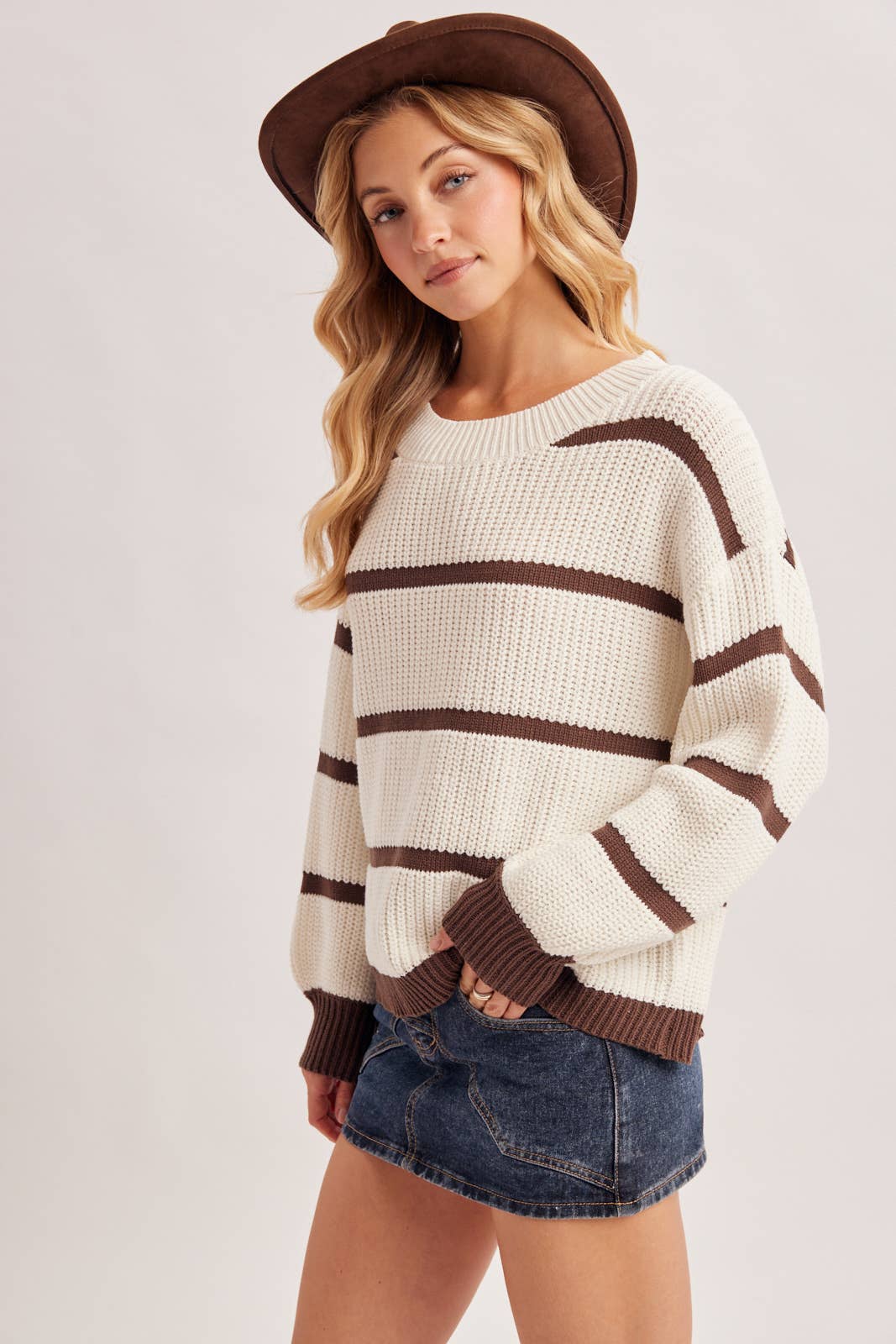 Slouchy Knit Sweater