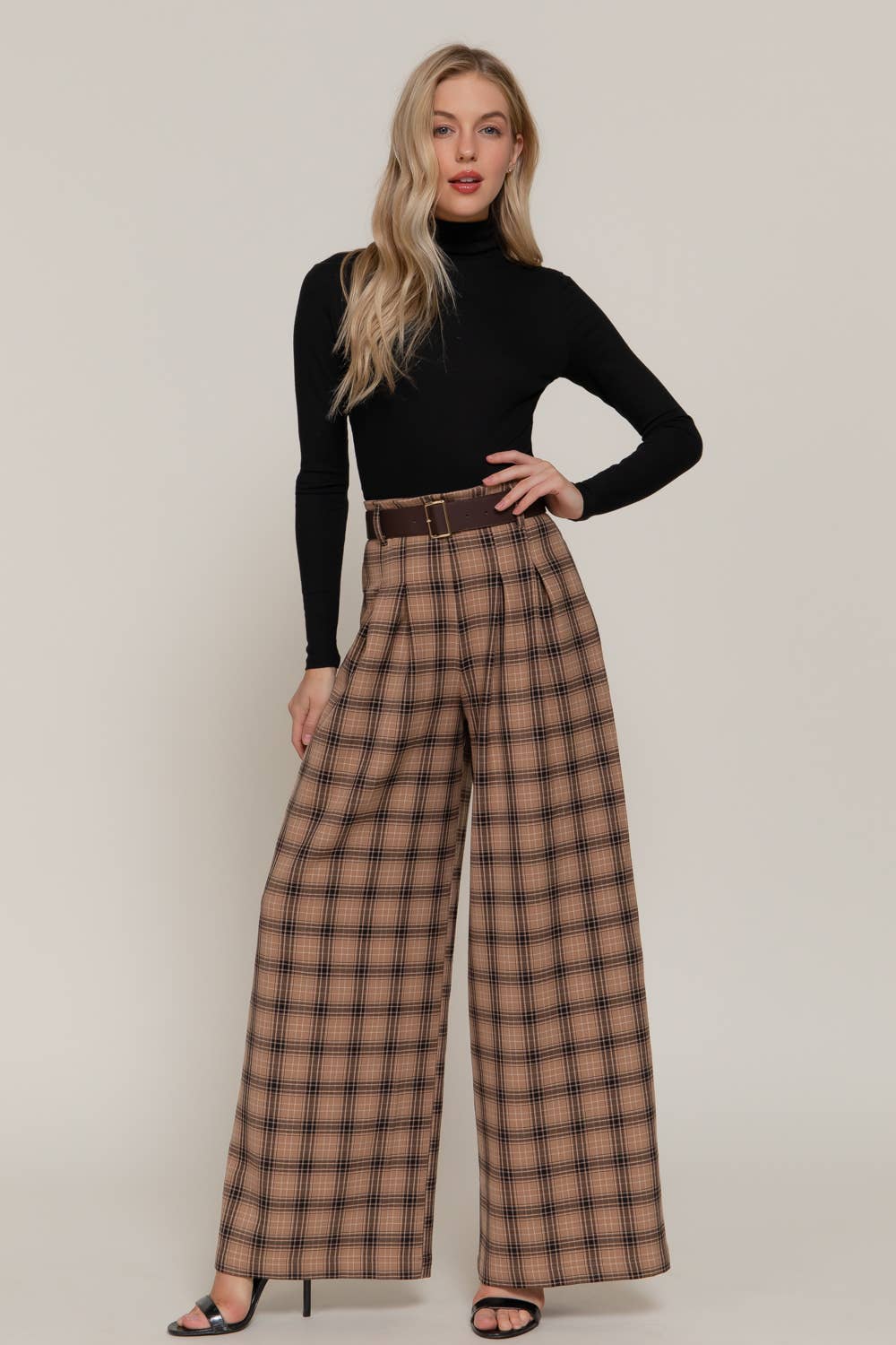 Plaid Woven Pants