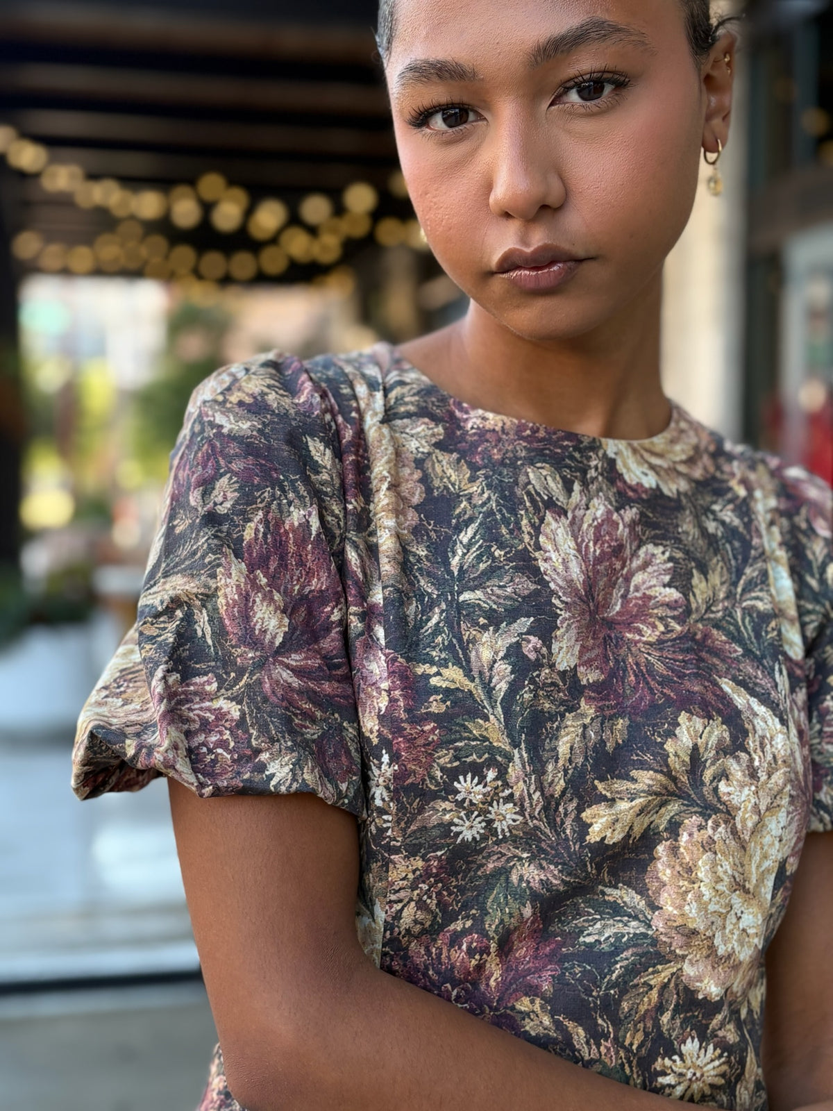Vintage Floral Dress