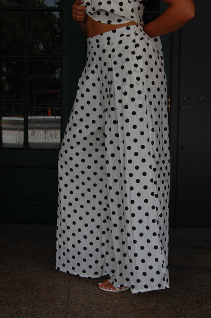 Polka Dot Pant Set