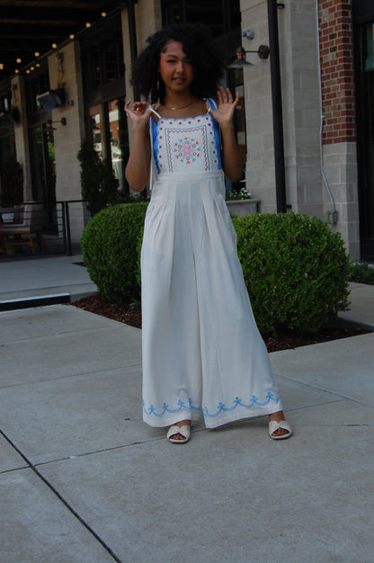 Embroidered Jumpsuit