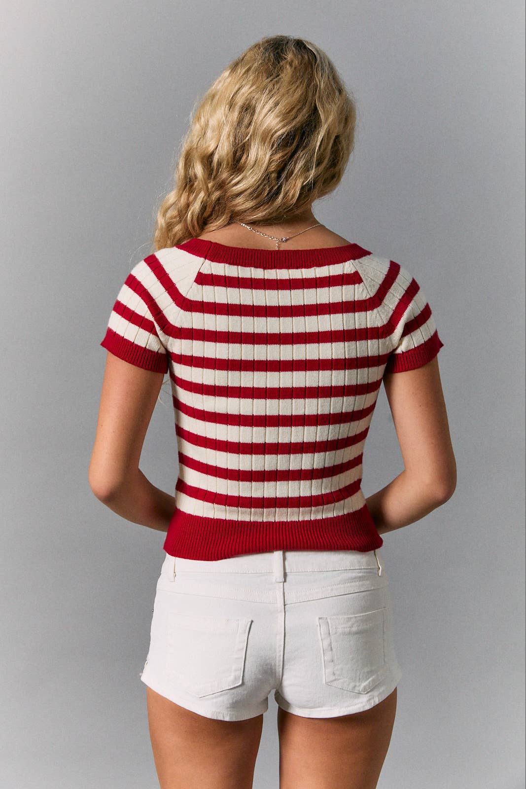 Stripe Knit Sweater