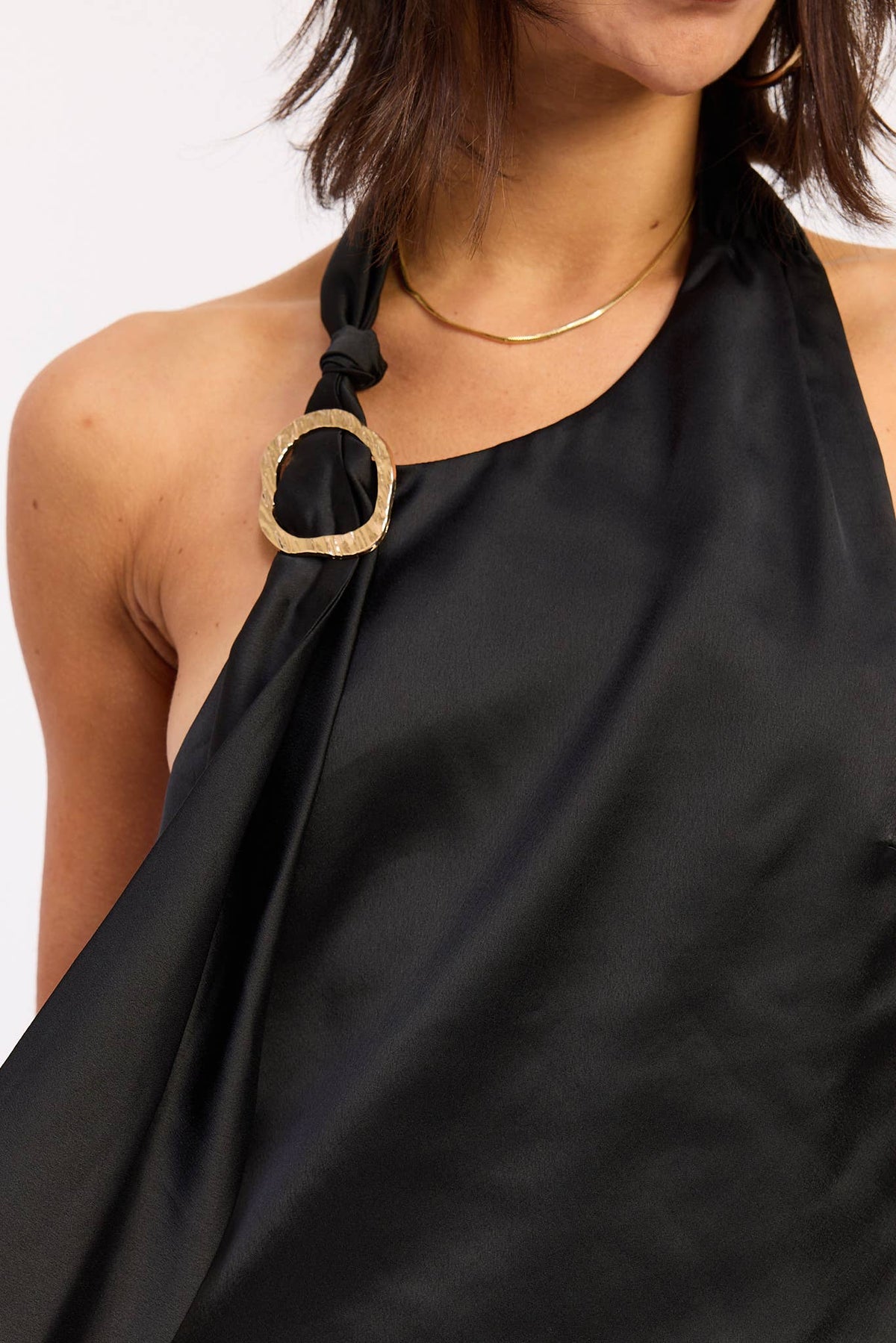 Scarf Detail Top