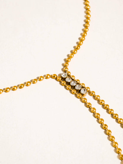 Zephine Non-Tarnish CZ Necklace