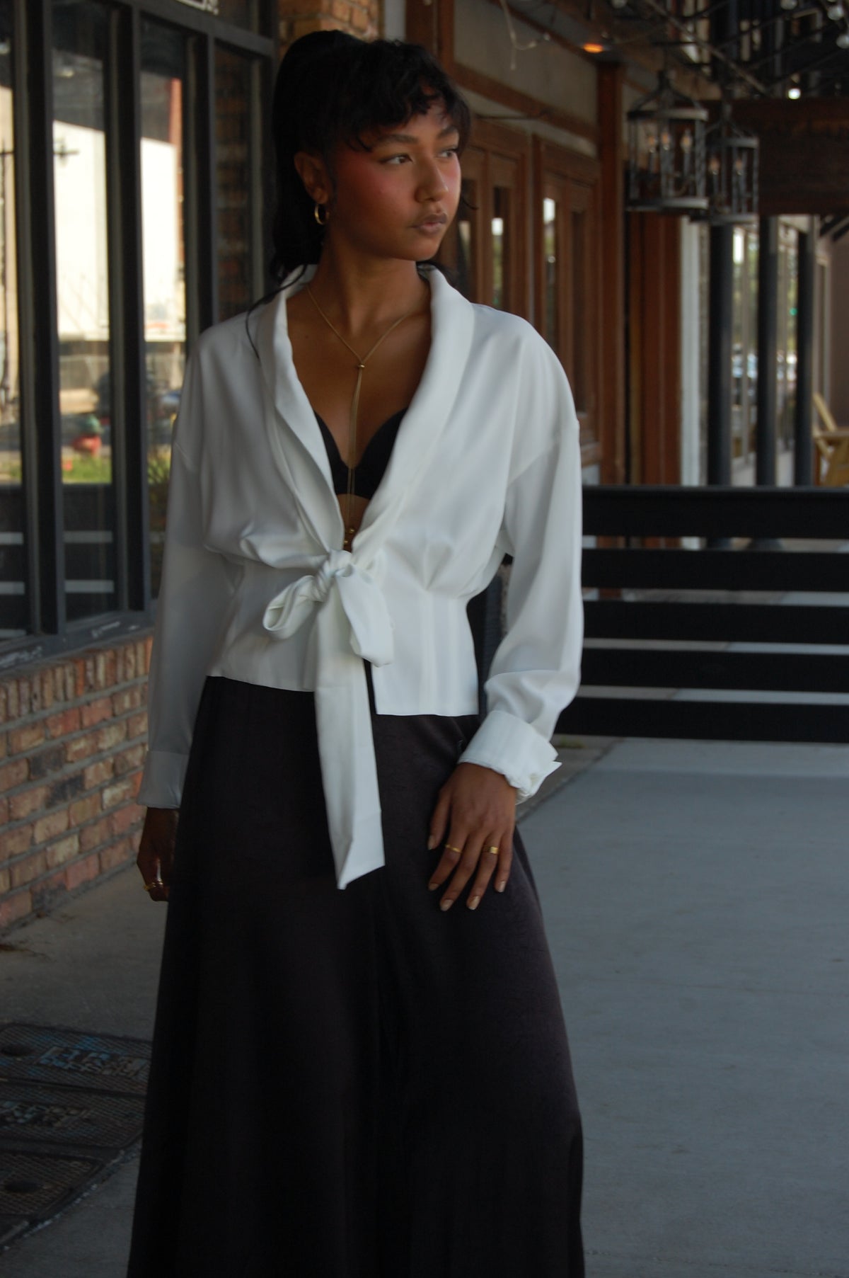 Front Tie Jacket