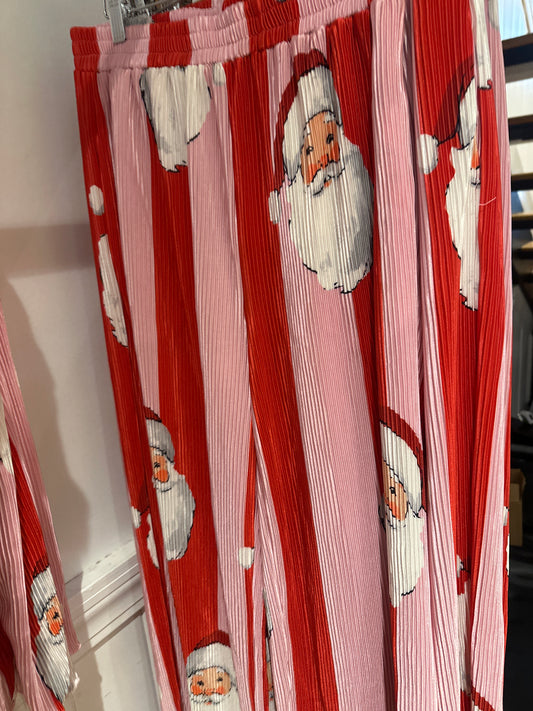Santa Plisse PJ Pants Set