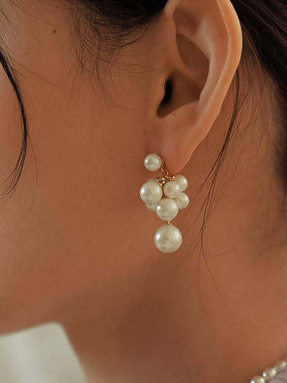 Dressy Pearl Drop Earring