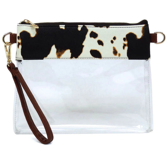 Clear Crossbody Clutch