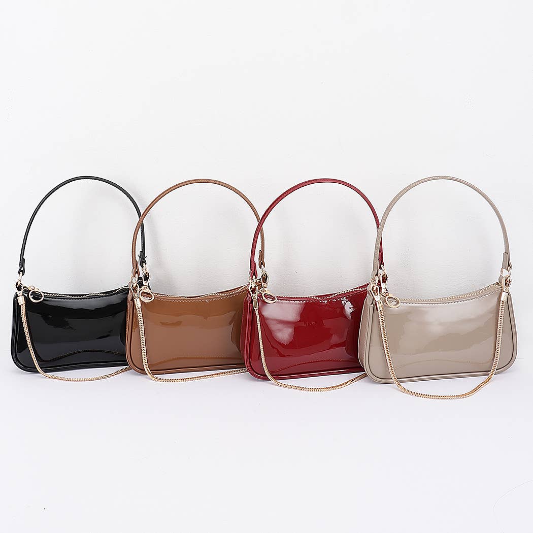 Vegan Leather Shoulder Bag