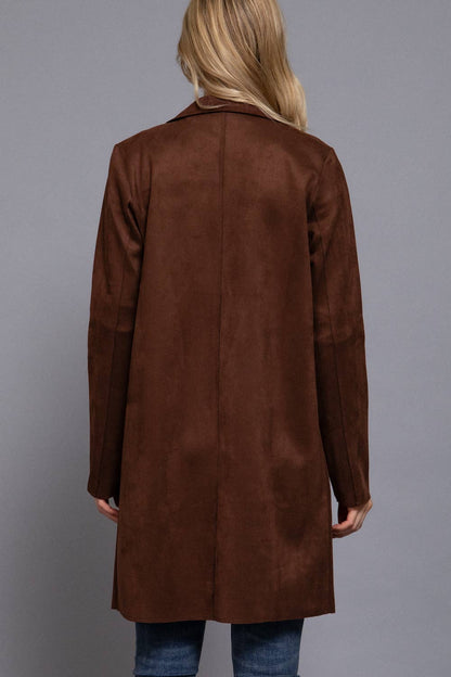 Long Suede Jacket