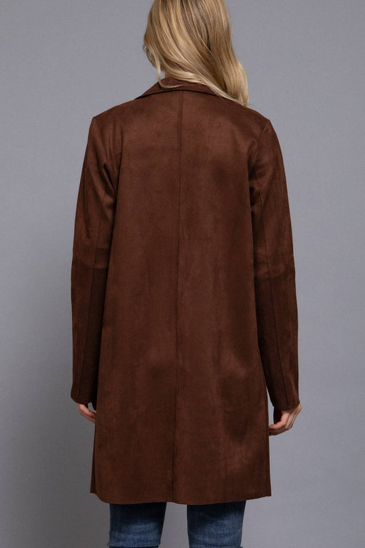 Long Suede Jacket