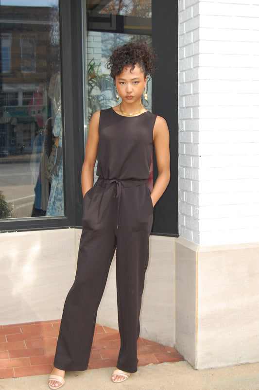 Knit jumpsuit